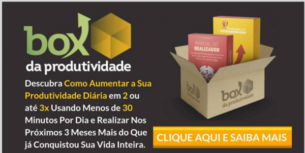 Box da Produtividade – Paulo Vieira 2020.1