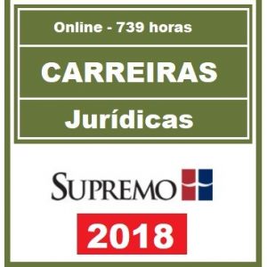 Curso para Carreiras Jurídicas Anual – Supremo 2018